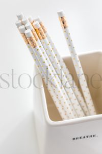 Vertical stock photo of pencils