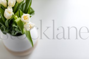 Horizontal stock photo of flowers in vase