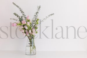 Horizontal stock photo of flowers in vase