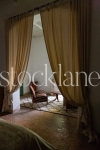 Vertical Stock photo of Moroccan room and decor