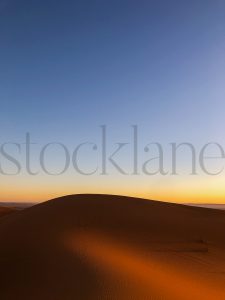 Vertical Stock photo of desert sunrise