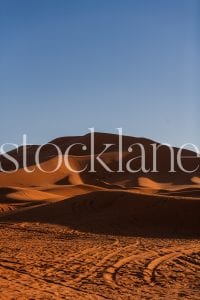 Vertical Stock photo of desert sunrise