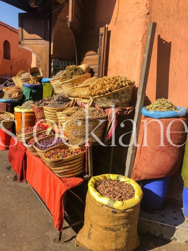 Vertical Stock photo of spices