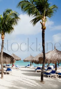 Vertical stock photo of beach