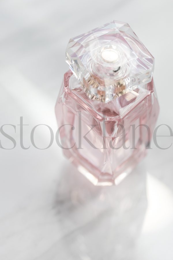 Vertical stock photo of perfume