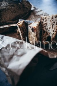 Vertical stock photo of bread