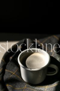 Vertical stock photo of coffee cup