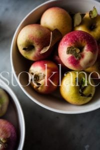 Vertical stock photo of apples