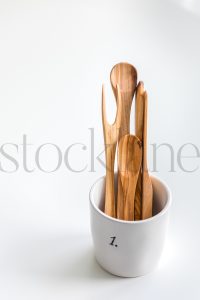 Vertical stock photo of kitchen utensils