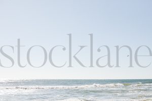 Horizontal stock photo of the beach