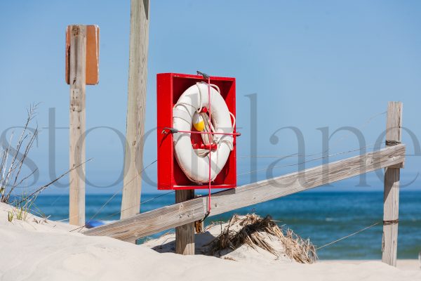 Horizontal stock photo of life ring