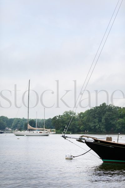 Vertical Stock Photo of a boat