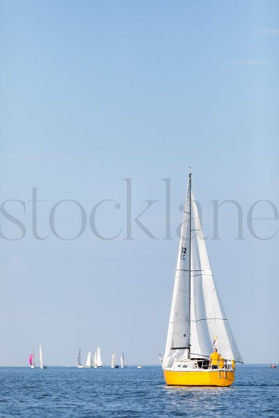 Vertical Stock Photo of a boat